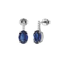 Orecchini Bliss Donna in Oro bianco Zaffiro 1.68 Ct 20108493 - 20108493